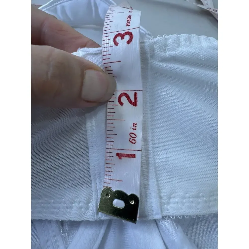 NWT Bali Minimizer Bra 38DD White Breathable Adjustable Support - Picture 12 of 15
